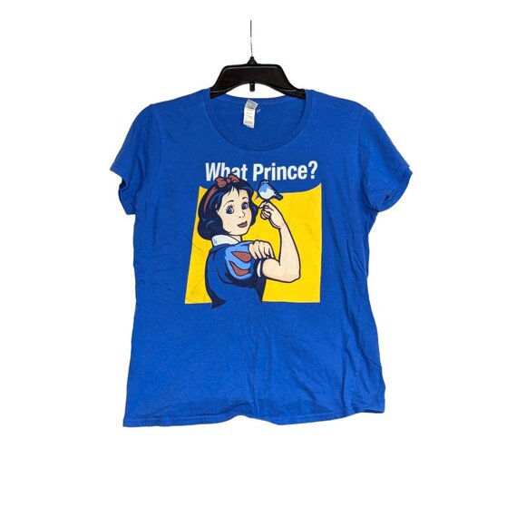 Snow White "What Prince?" Womens T-Shirt Size M - Picture 1 of 5
